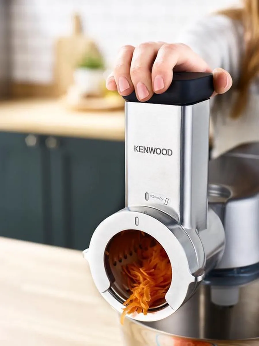 Kenwood KAX643ME Lage Snelheid Snij/Raspmolen - RVS - 5 Trommels - afbeelding 6 van 6