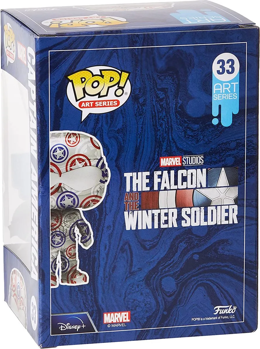 Funko POP! Marvel The Falcon and the Winter Soldier Captain America 33