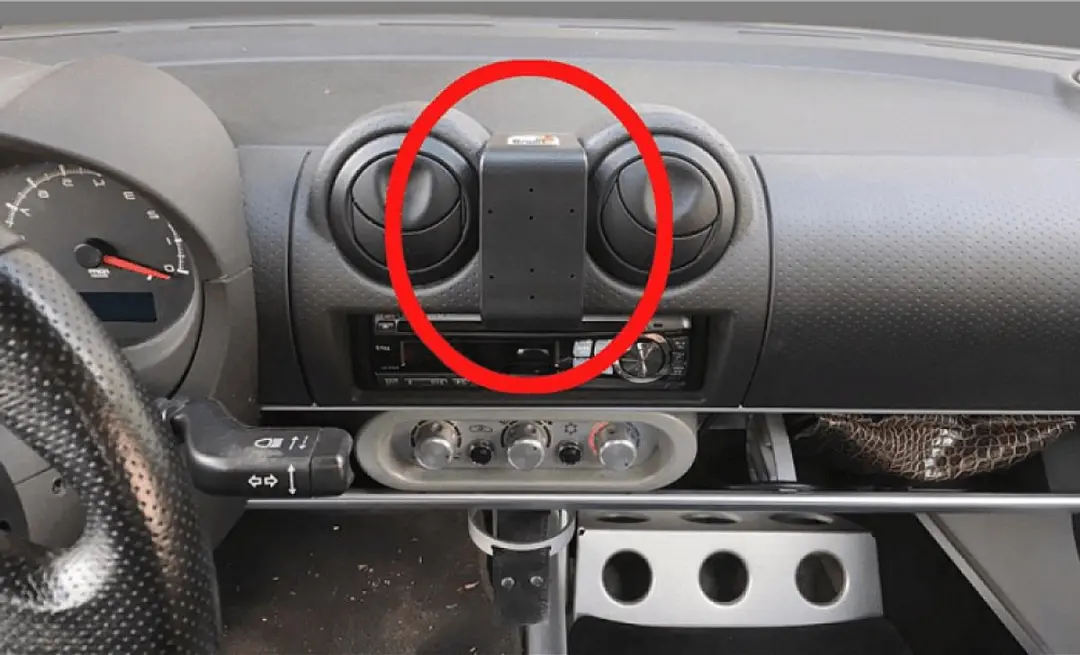 Brodit ProClip 855407 Lotus Elise/Exige Center Mount Houder - Zwart