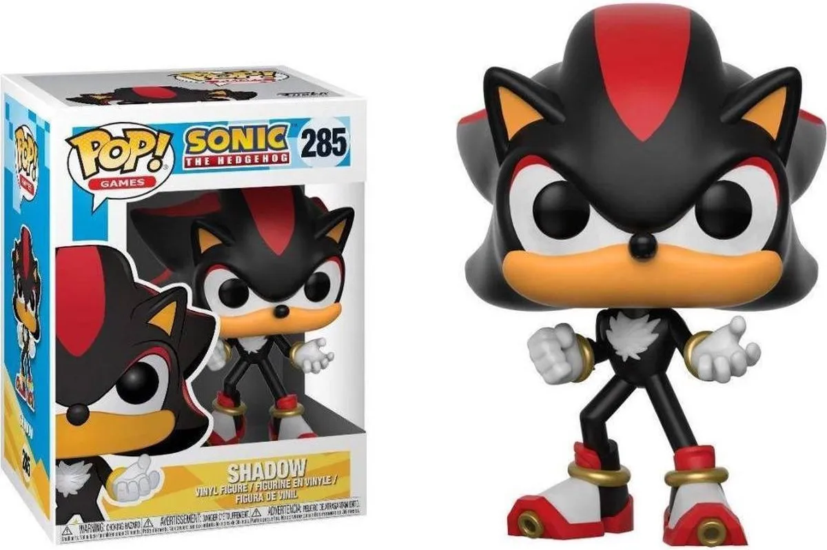 Funko Pop! Sonic The Hedgehog Shadow Vinyl Figuur 9cm