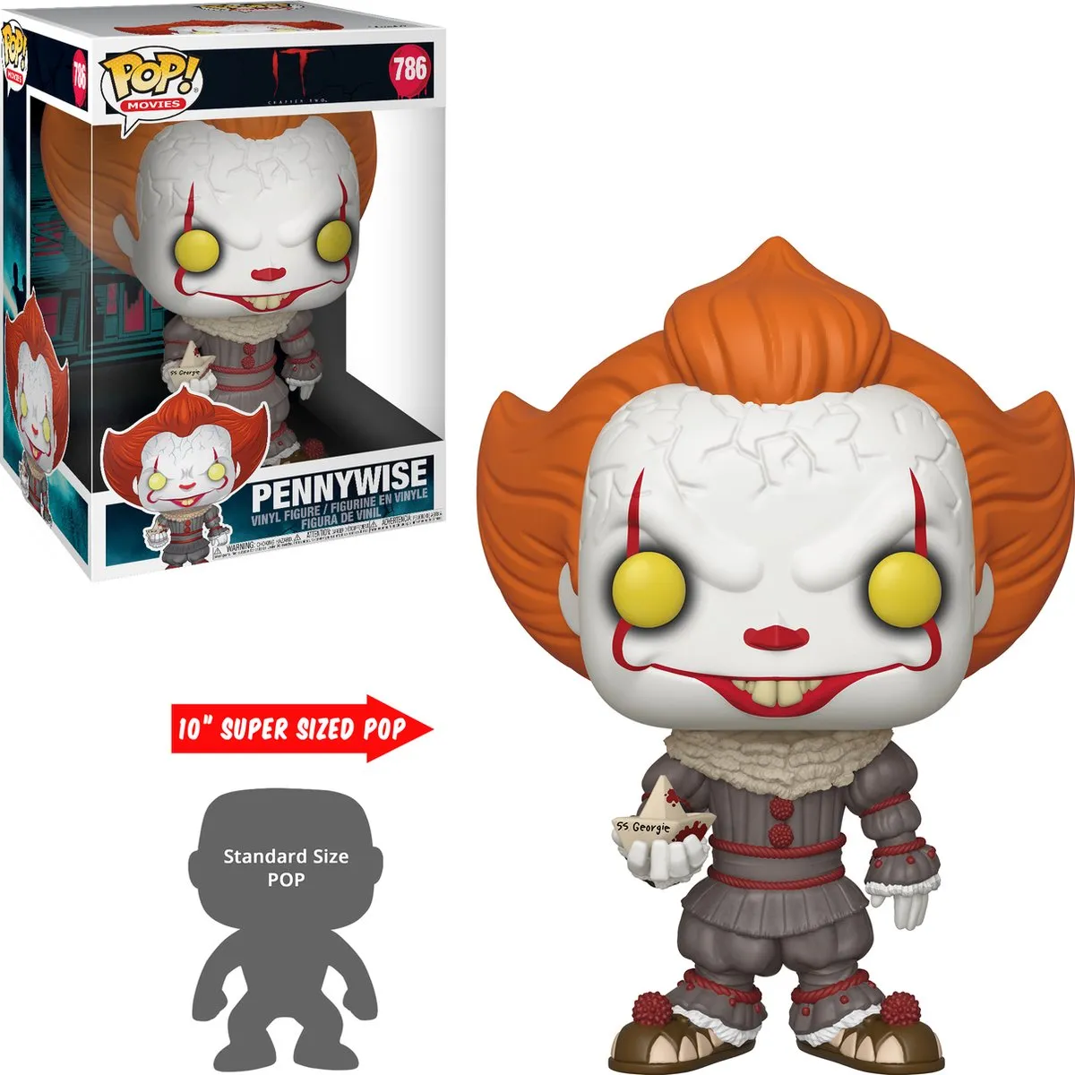 Funko Pop Pennywise IT Chapter 2 - 25cm - Multi