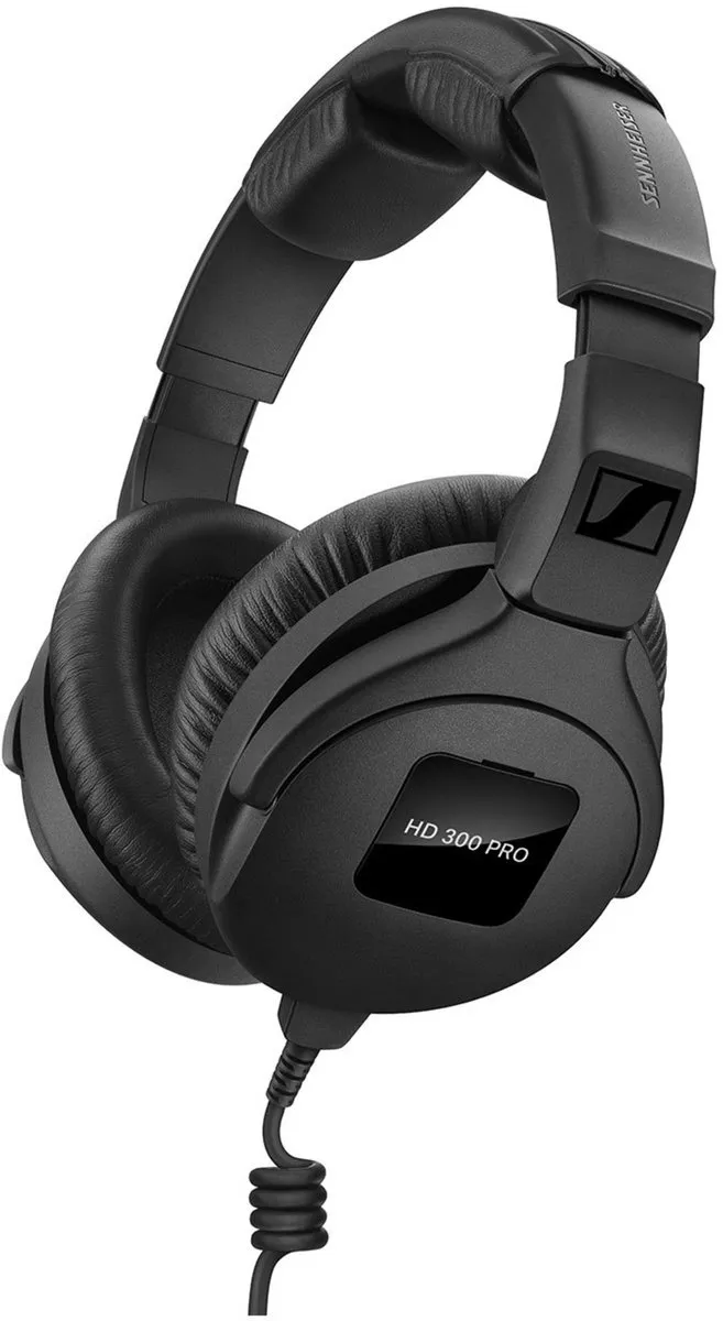 Sennheiser HD 300 Pro Draadloze Koptelefoon - Zwart