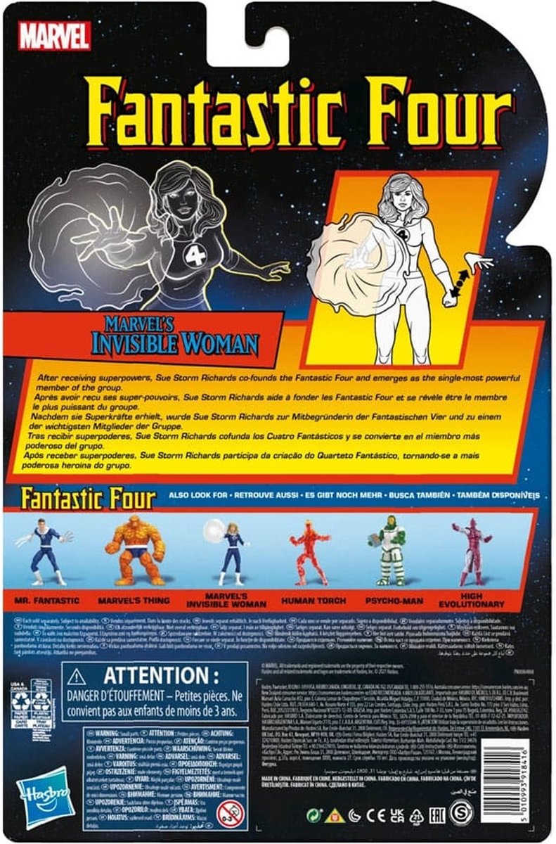 Marvel: Fantastic Four Invisible Woman 2 Vintage figure