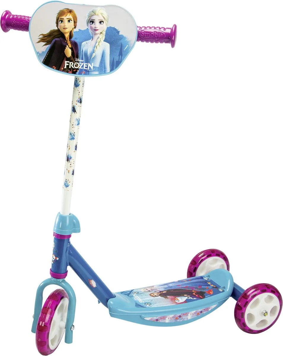Smoby Disney Frozen Scooter Step - 3.4 Inch - Blauw/Paars