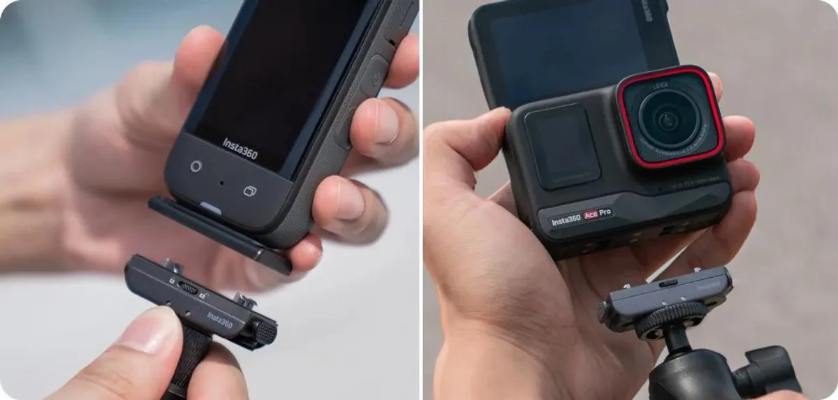Insta360 Quick Release Mount CINSEAVP - Universeel - Zwart