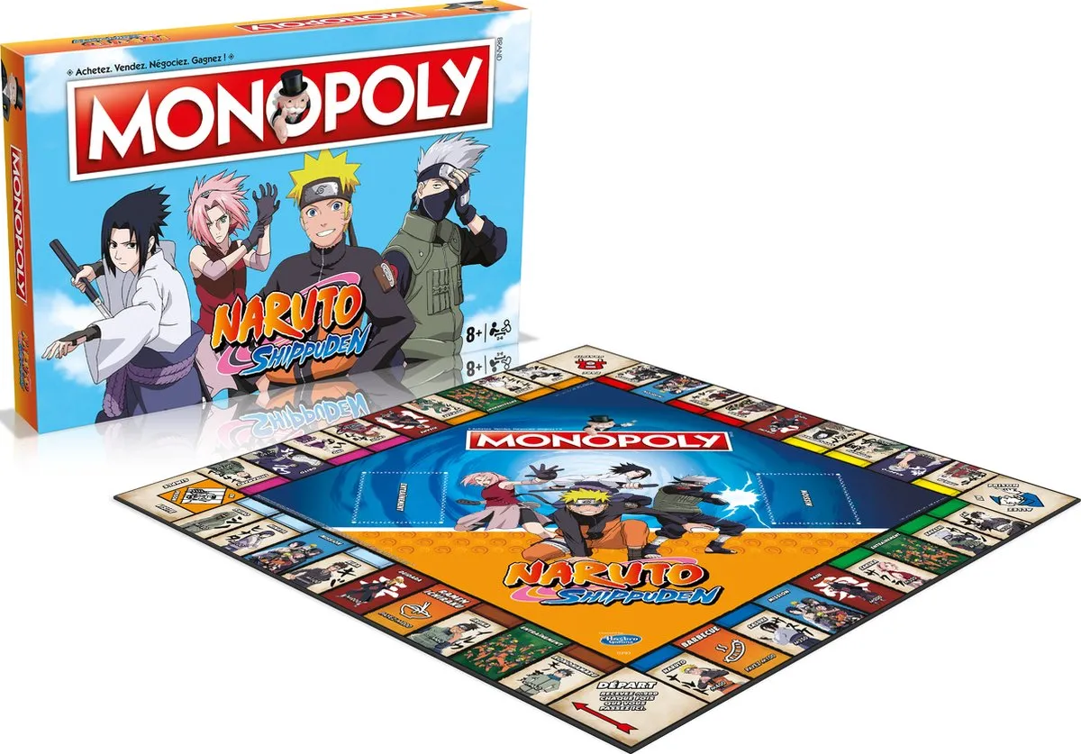 Winning Moves Monopoly Naruto Shippuden Edition - WM080293