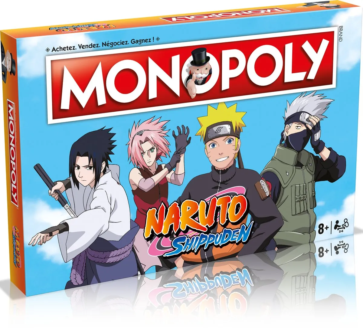 Winning Moves Monopoly Naruto Shippuden Edition
