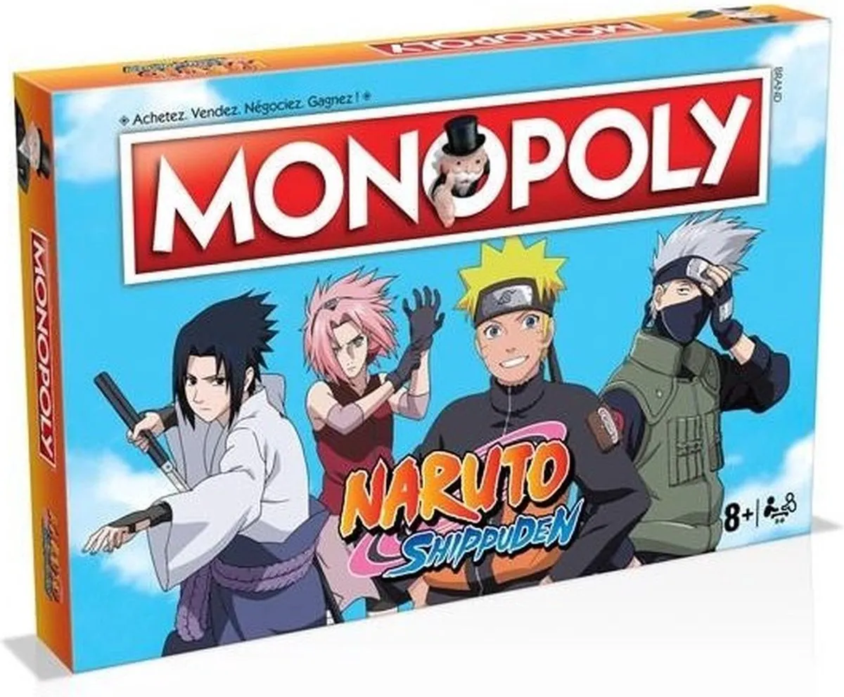 Winning Moves Monopoly Naruto Shippuden Edition - WM080293