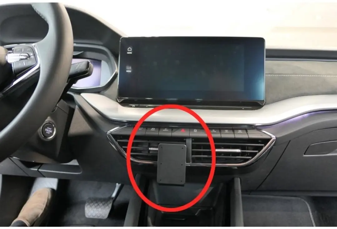 Brodit ProClip Center Mount Houder - Skoda Octavia IV 2020 - Zwart