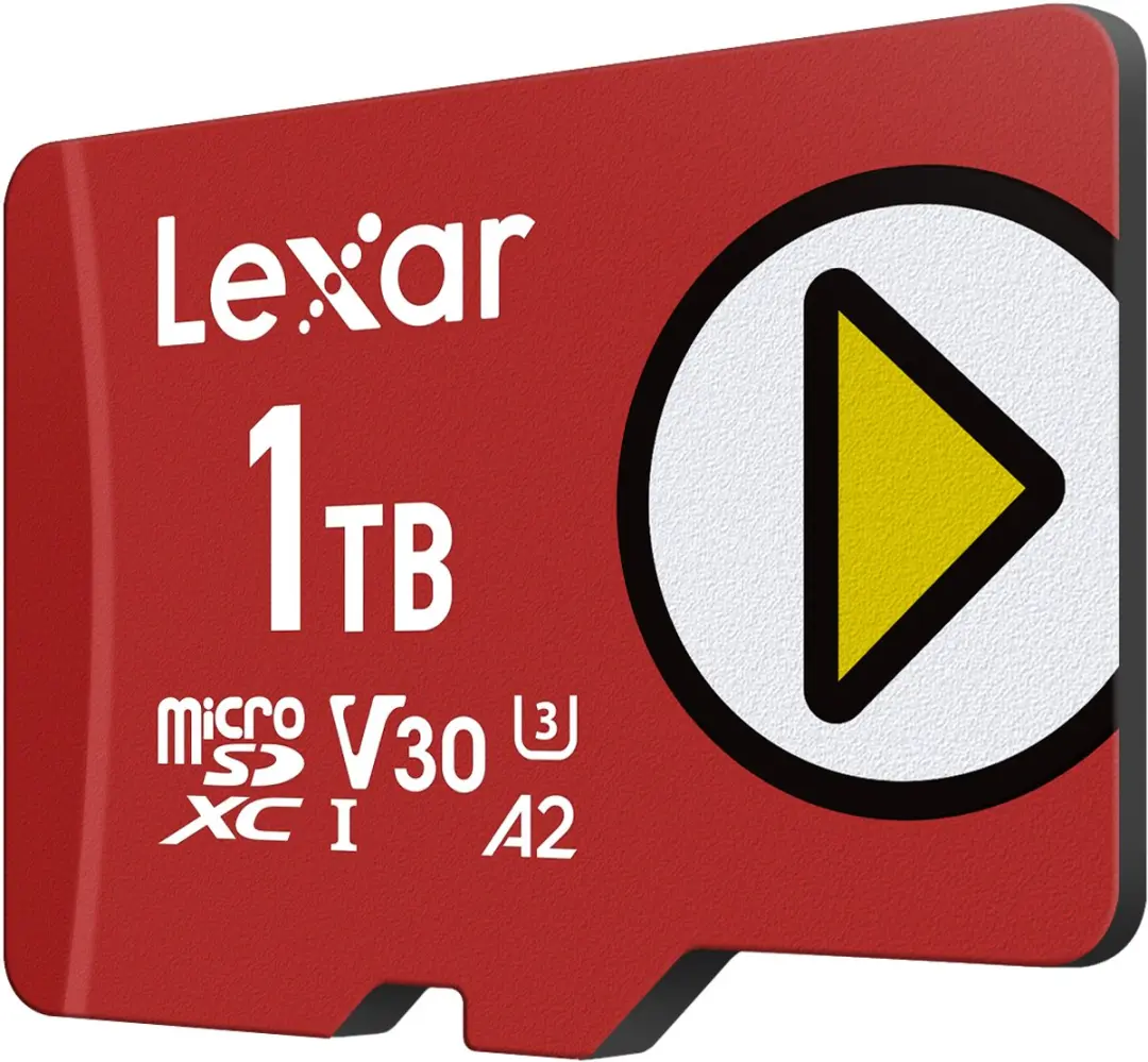 Lexar LMSPLAY001T-BNSNG MicroSD 1TB - met adapter