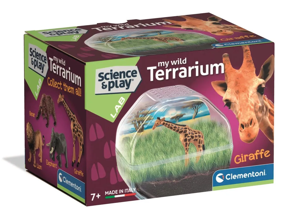 Clementoni Mini-Terrarium Giraf