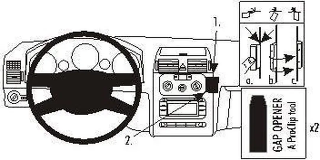 Brodit ProClip 853266 Autohouder