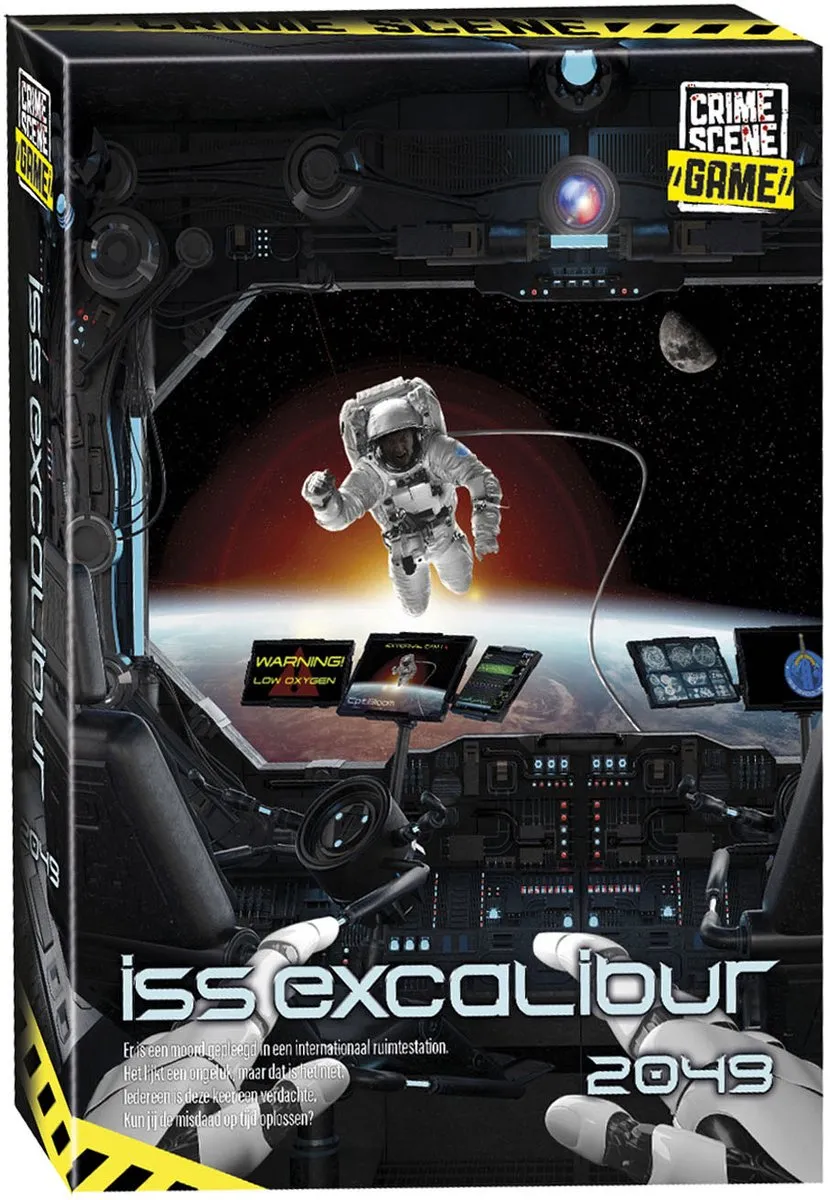 Tactic Crime Scene ISS Excalibur 2049 Misdaadspel - 1-6 Spelers