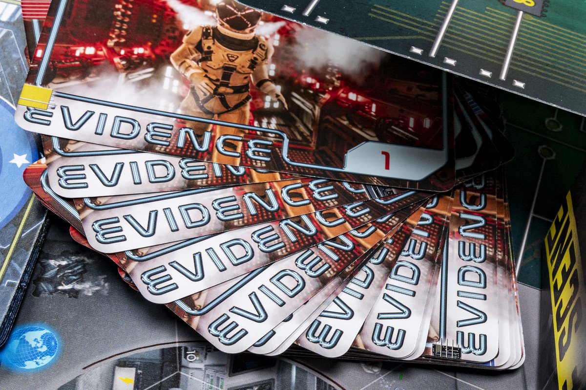 Tactic Crime Scene ISS Excalibur 2049 – Bordspel – Misdaadspel – Futuristisch Mysterie in de Ruimte – Diepgaand Onderzoek en Deductie – Crime Scene Serie – Game Storm Studio – 1 of Meer Spelers – Vanaf 18 Jaar