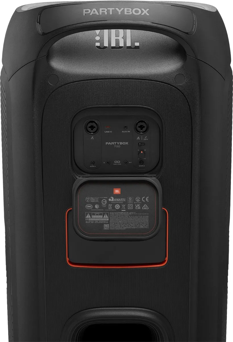 JBL Partybox 720 Bluetooth Speaker - 800W - Zwart - afbeelding 6 van 6