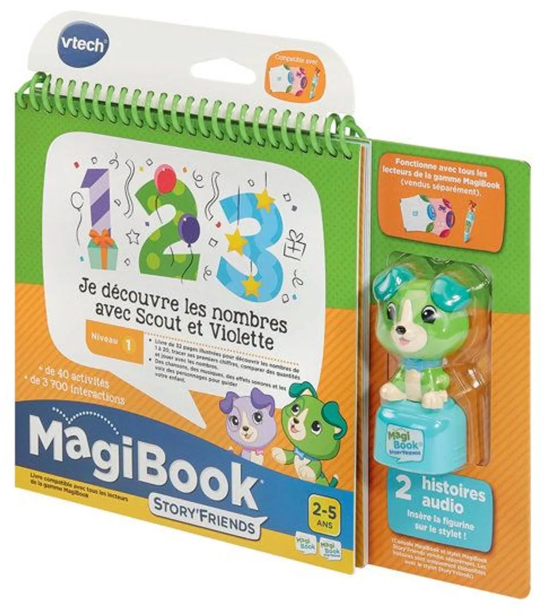 Vtech Magibook Story'Friends 80-484705 Leerboek - Meerkleurig