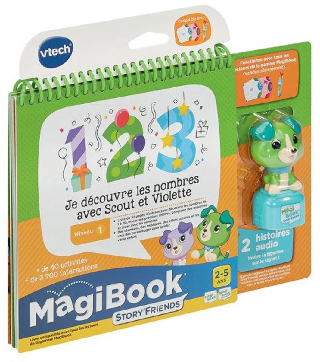 Vtech Magibook Story'Friends 80-484705 Leerboek - Meerkleurig