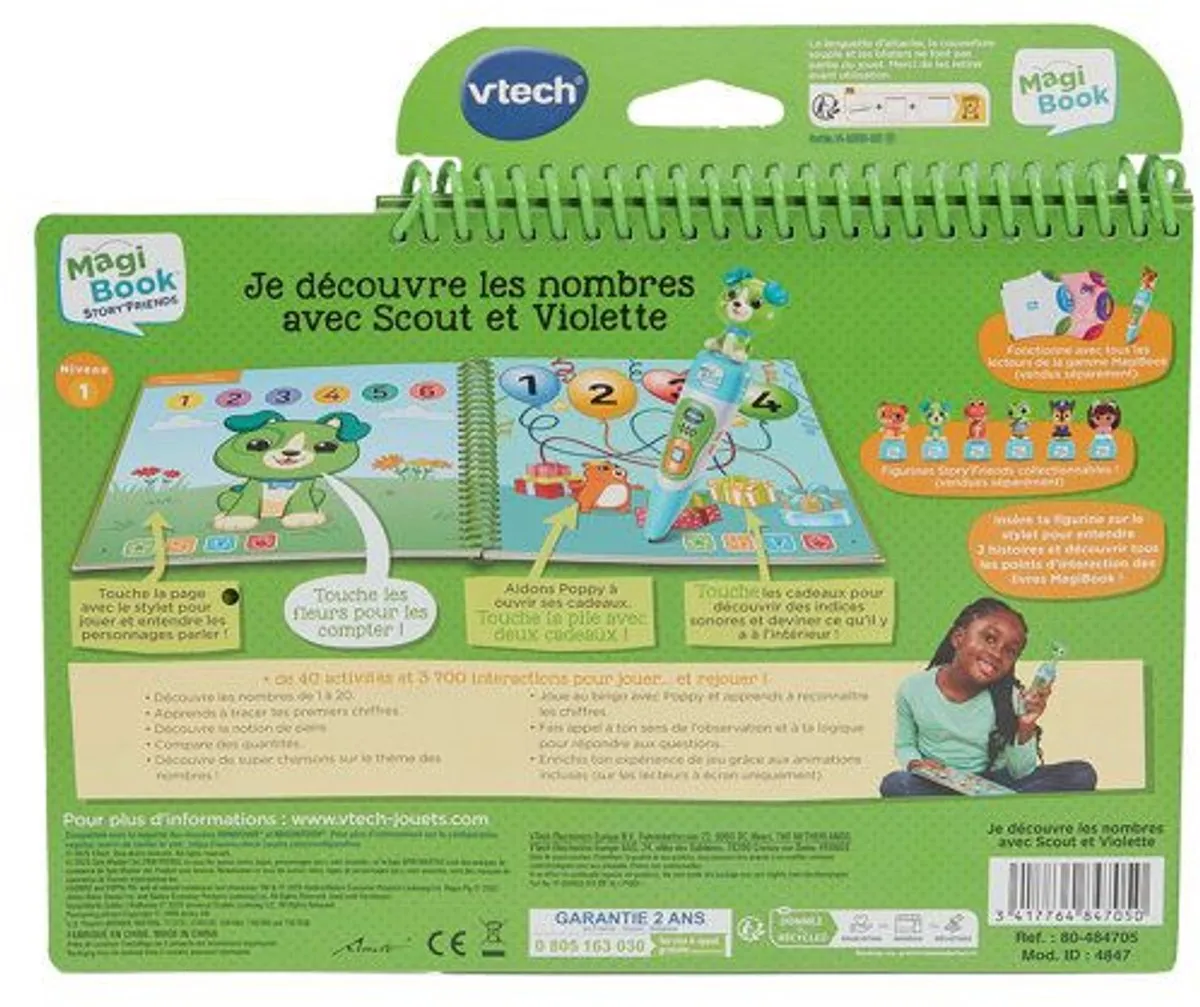 Vtech Magibook Story'Friends 80-484705 Leerboek - Meerkleurig