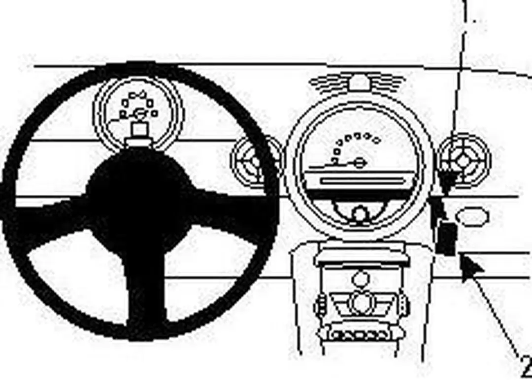 Brodit ProClip 853979 Mini Cooper Houder - Zwart