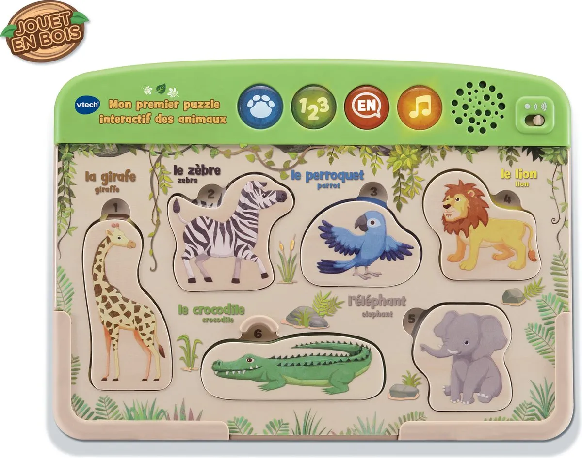 Vtech Baby Mijn Eerste Interactieve Dierenpuzzel 1000 Stuks