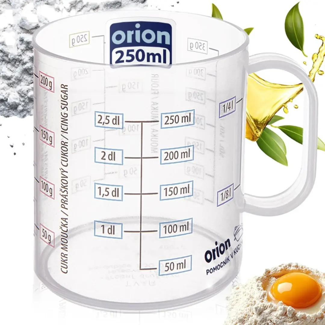 Orion Maatbeker 250ml - Transparant - afbeelding 2 van 5