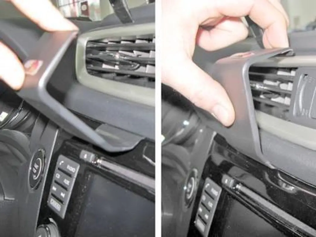 Brodit ProClip Center Mount Houder - Nissan Qashqai/X-Trail 2014-2021 - Zwart