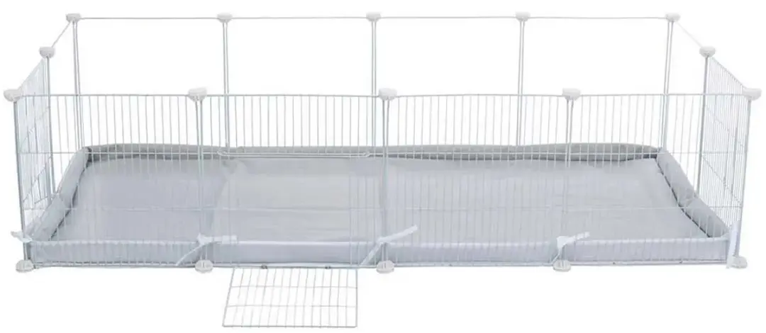 Trixie - Vloer Voor Indoor Ren - Grijs / Wit - 140x70 CM