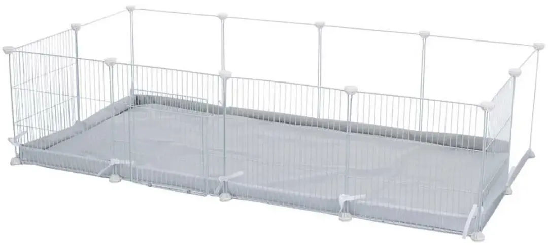 Trixie - Vloer Voor Indoor Ren - Grijs / Wit - 140x70 CM