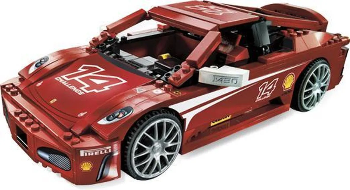 LEGO Racers 8143 Ferrari F430 - 690 Stenen - Multicolor