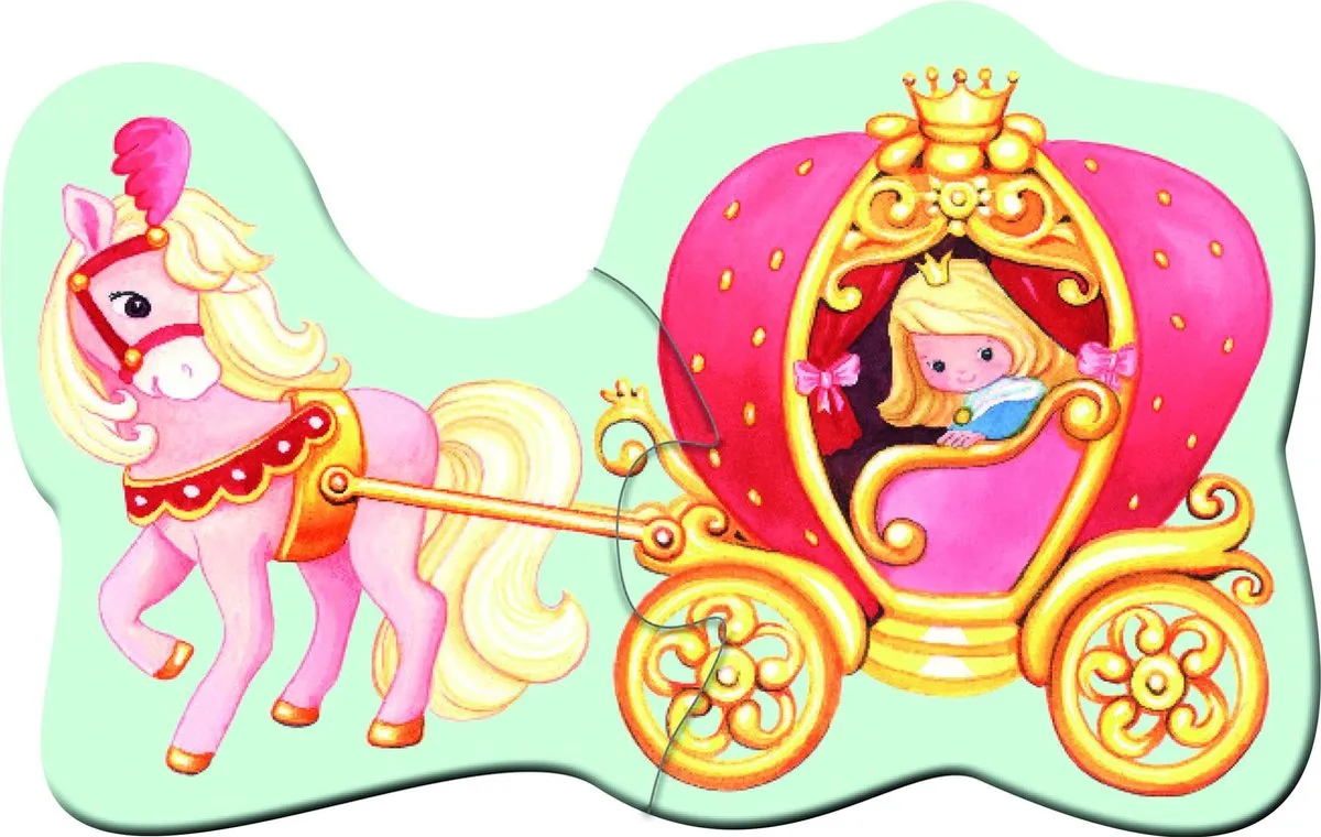 HABA Mijn eerste puzzels Prinsessen - 5x15 Stuks