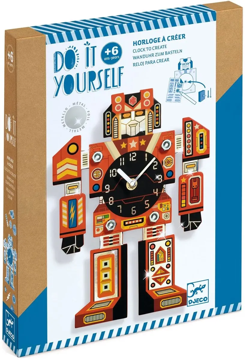 Djeco Robot Bouwset DJ07984 - Multicolor - afbeelding 2 van 2