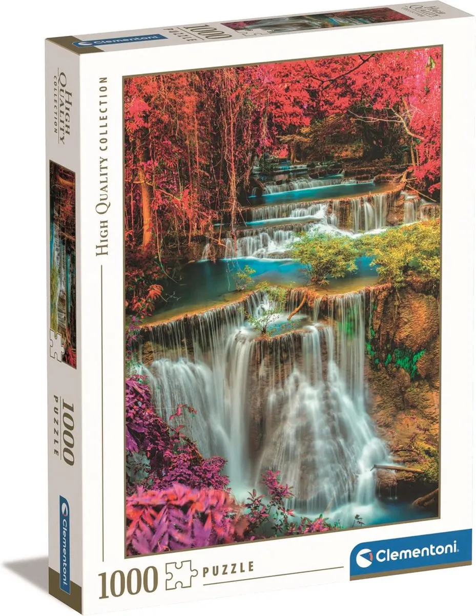 Clementoni Thaise Watervallen Puzzel 1000 Stukken