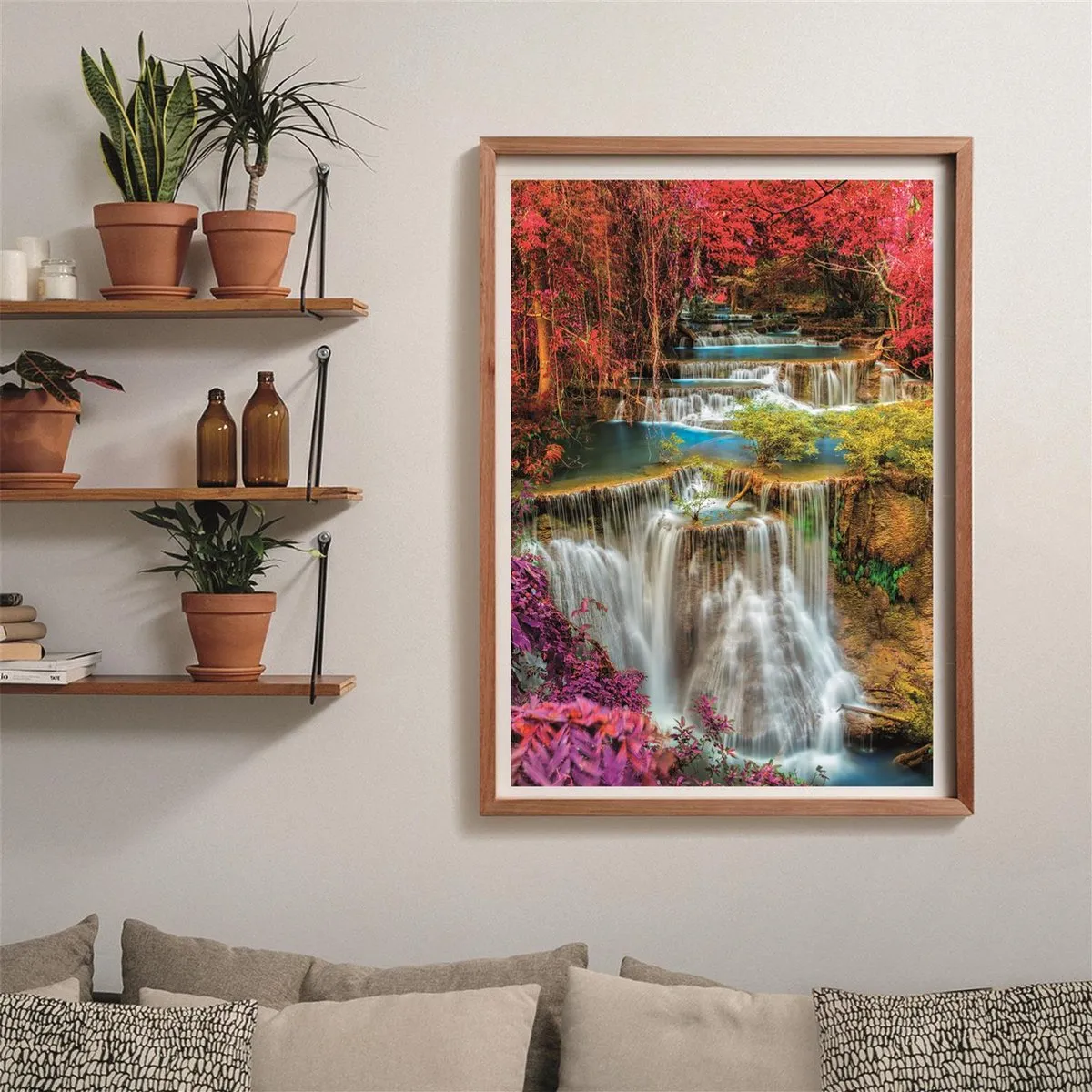 Clementoni Thaise Watervallen Puzzel 1000 Stukken - Multi