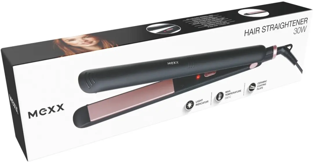 Mexx Keramische Stijltang 30W - Zwart - afbeelding 6 van 6