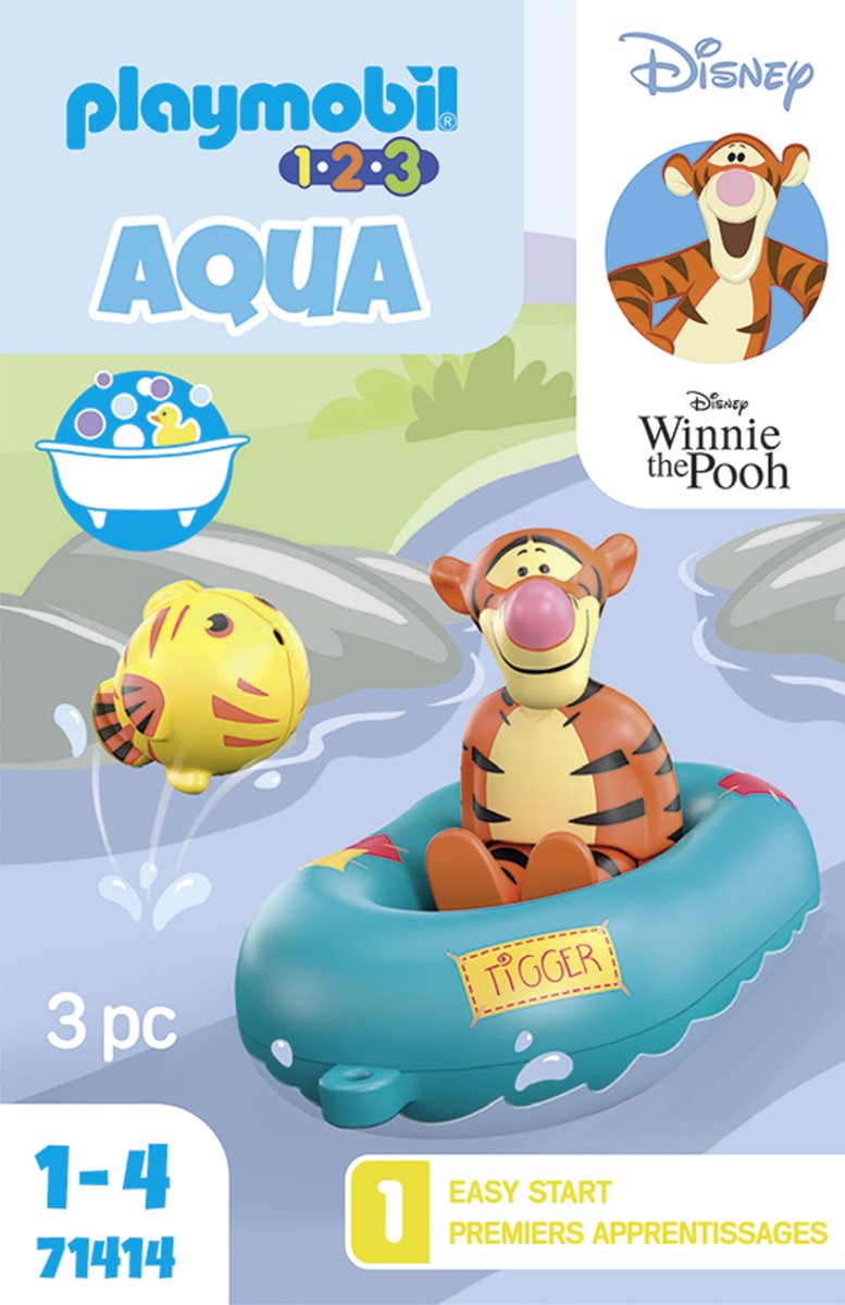 PLAYMOBIL 1.2.3 & Disney: De rubberbootrit van Teigetje - 71414