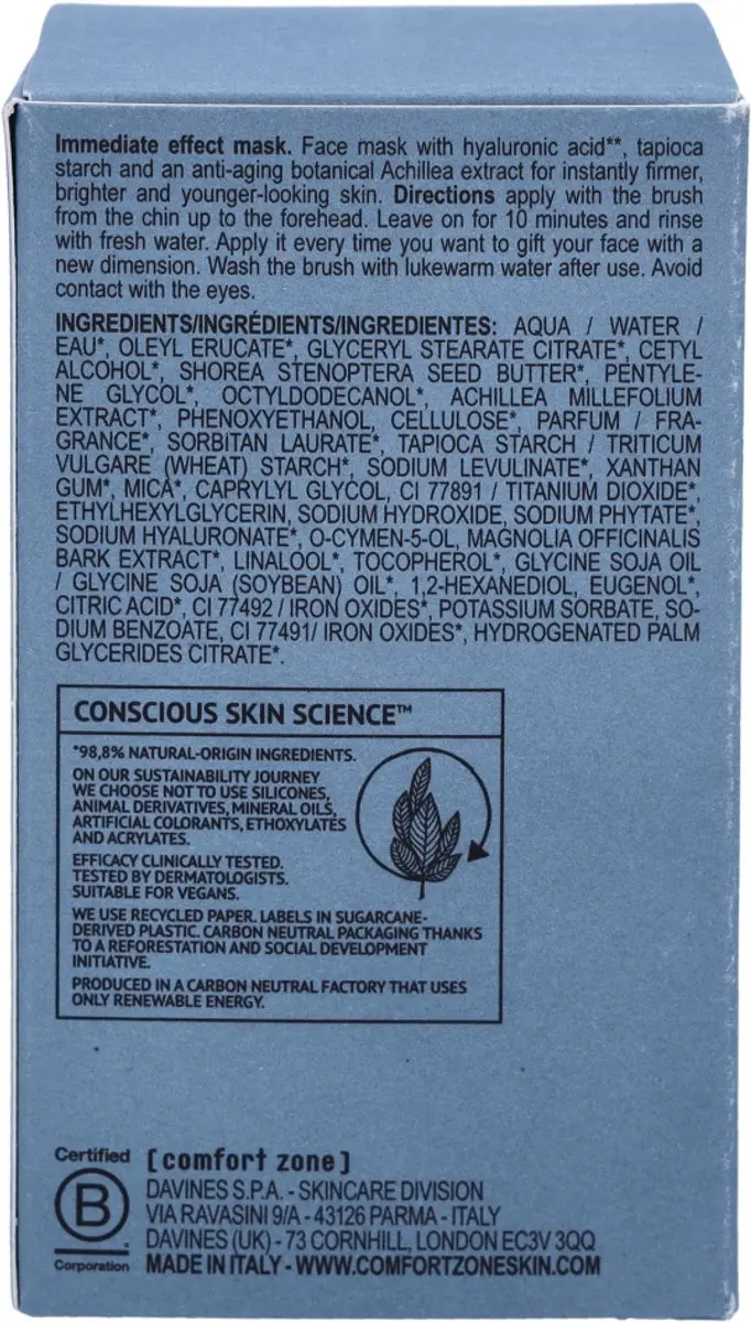 Comfort Zone Sublime Skin Lift-Masker 60ml