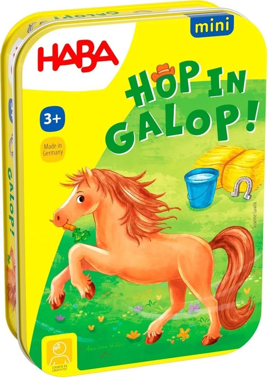 Haba Mini Spel Hop in Galop