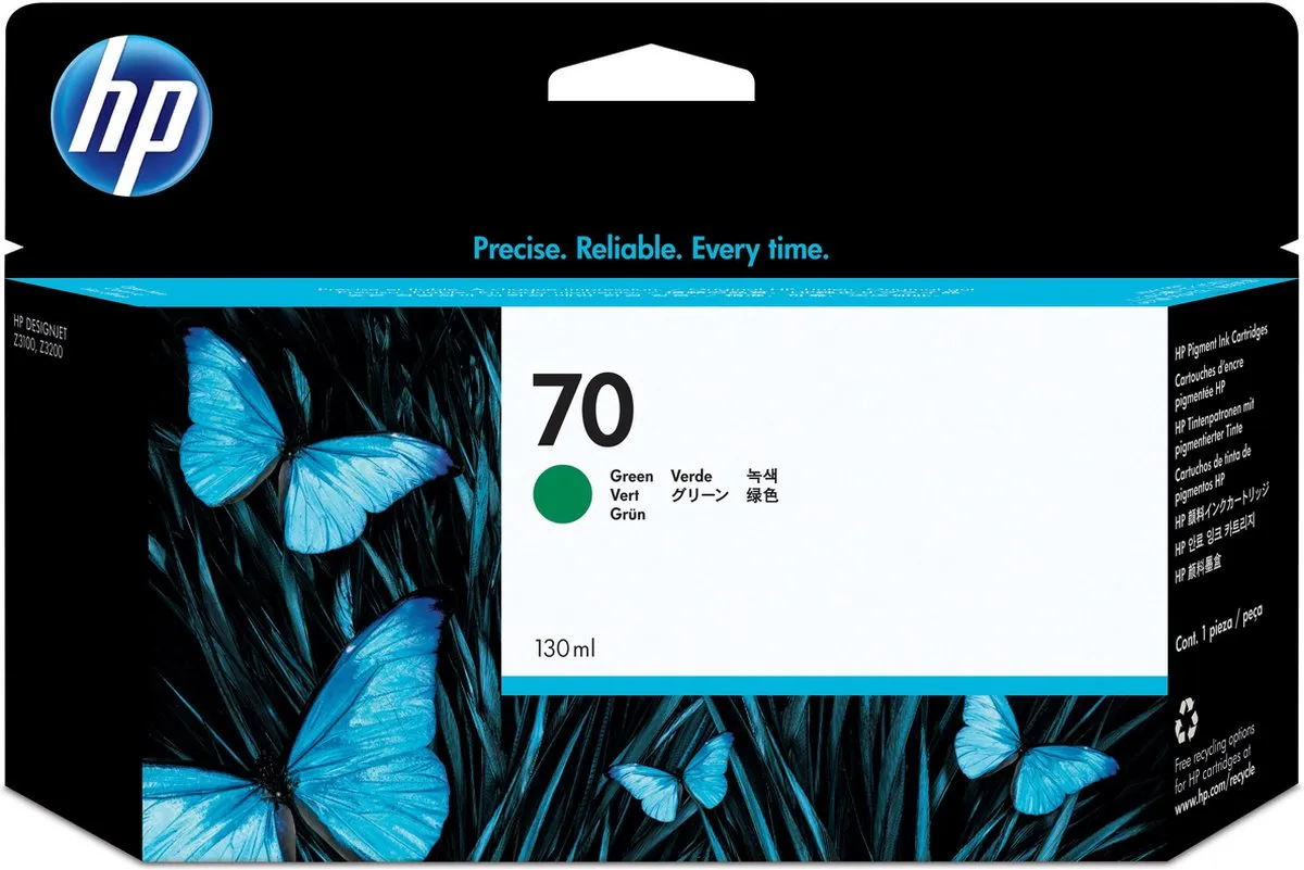 HP C9457A Inktcartridge Groen - 130ml