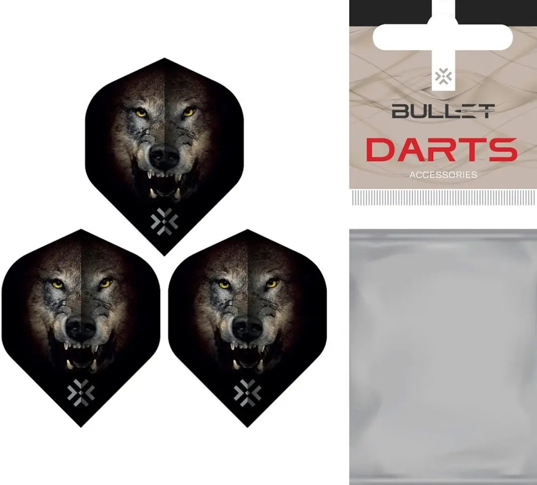 Bullet BT1105140 Dart Flights - 3 Stuks
