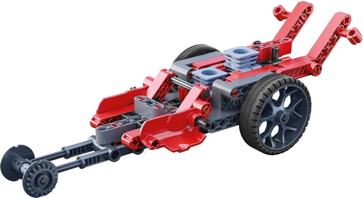 Clementoni Mechanics Roadster & Dragster - 90 Onderdelen