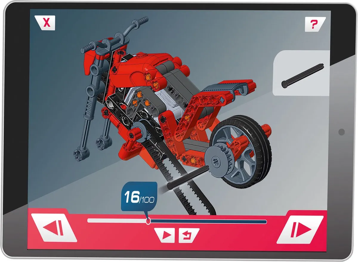 Clementoni Mechanics Roadster & Dragster - 90 Onderdelen