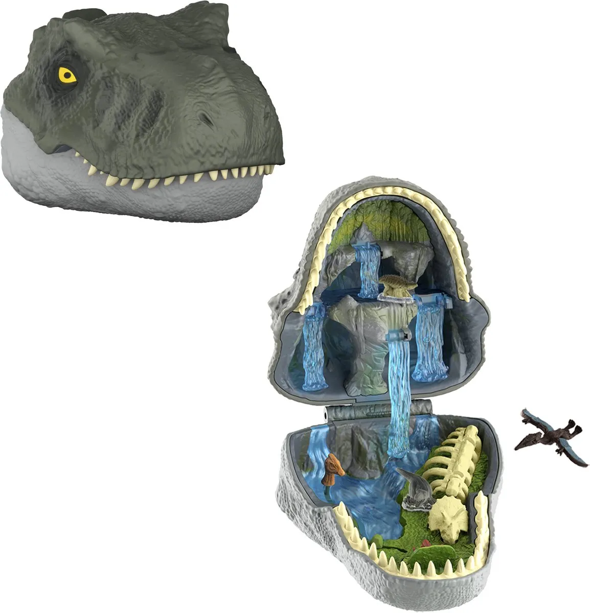 Mattel Jurassic World Micro Compact Dinosaurus - Multicolor