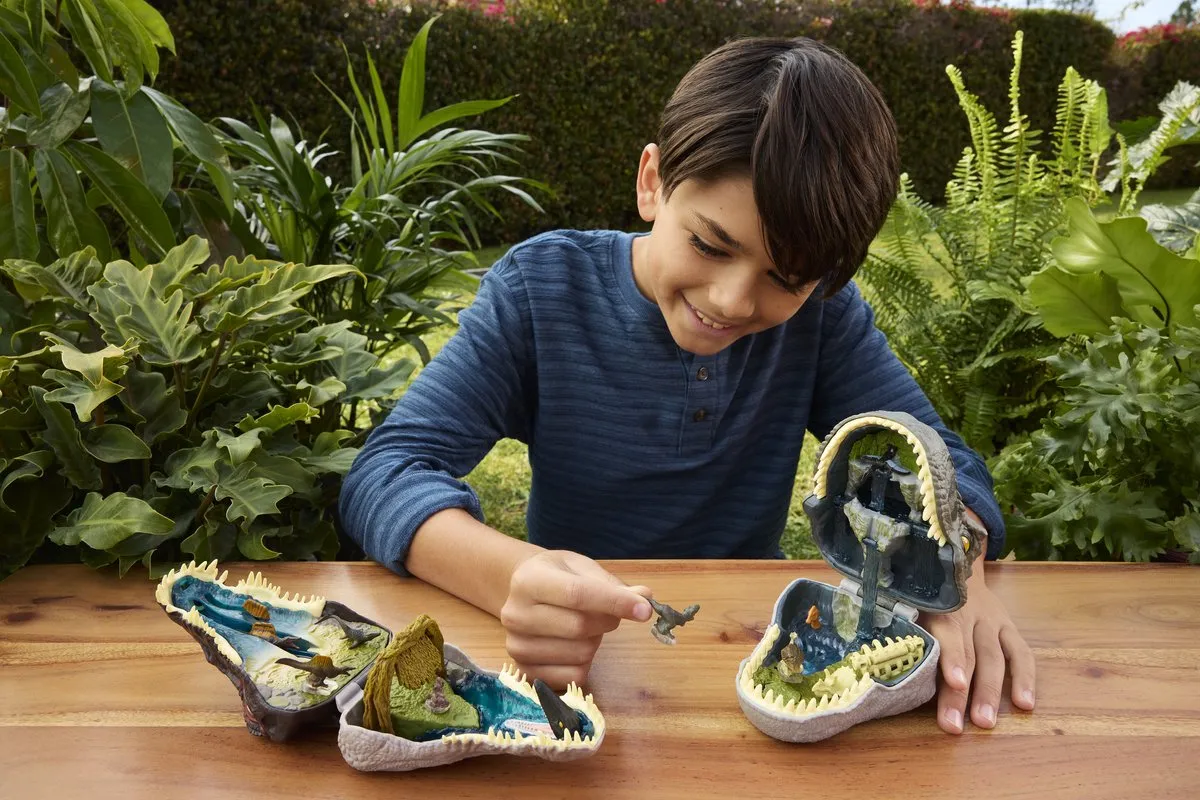 Mattel Jurassic World Micro Compact Dinosaurus - Multicolor