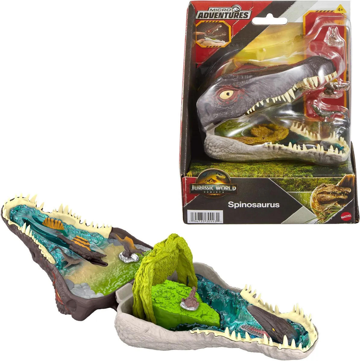Mattel Jurassic World Micro Compact Dinosaurus - Multicolor