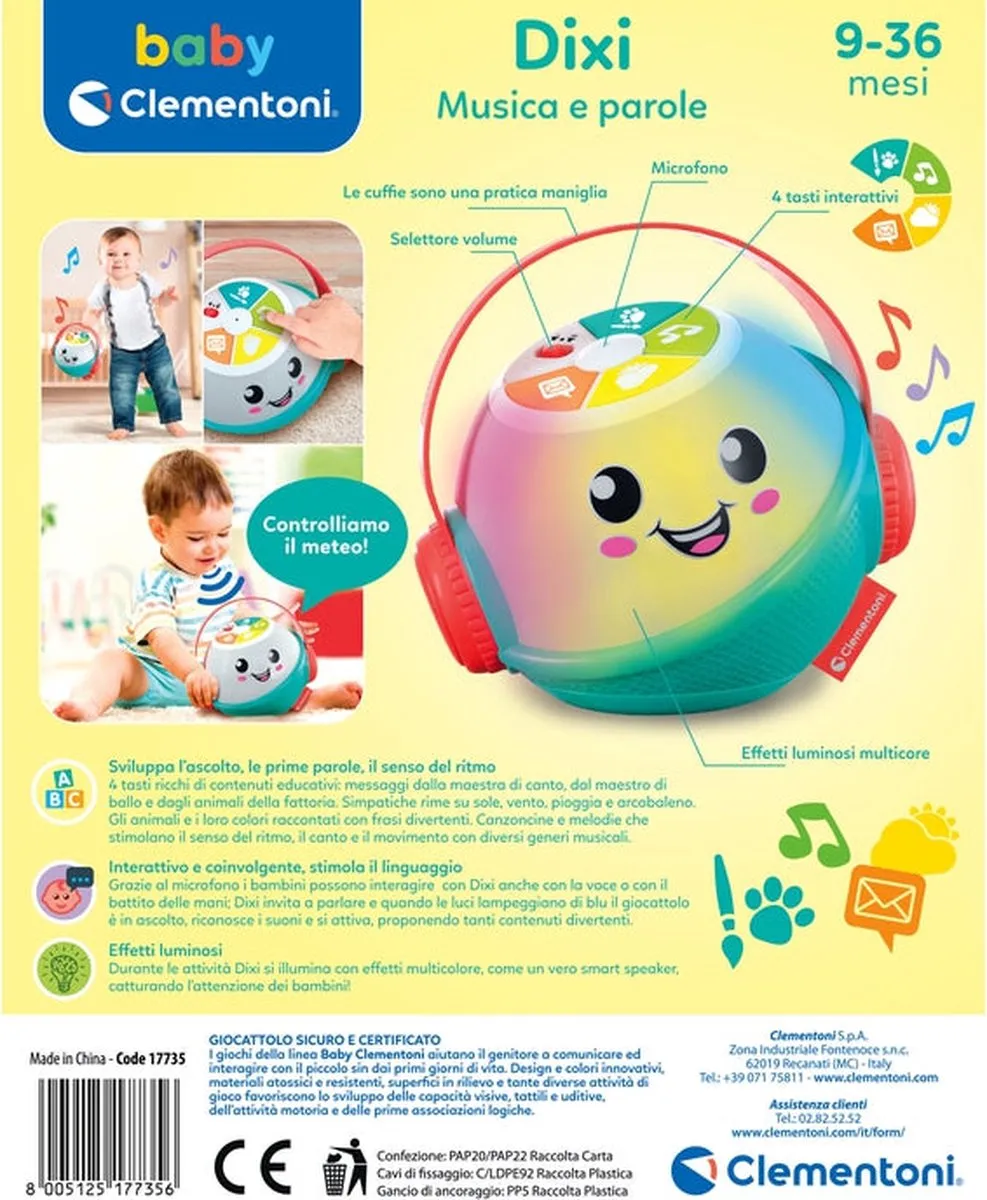 Clementoni Baby 17735 Interactief Speelgoed