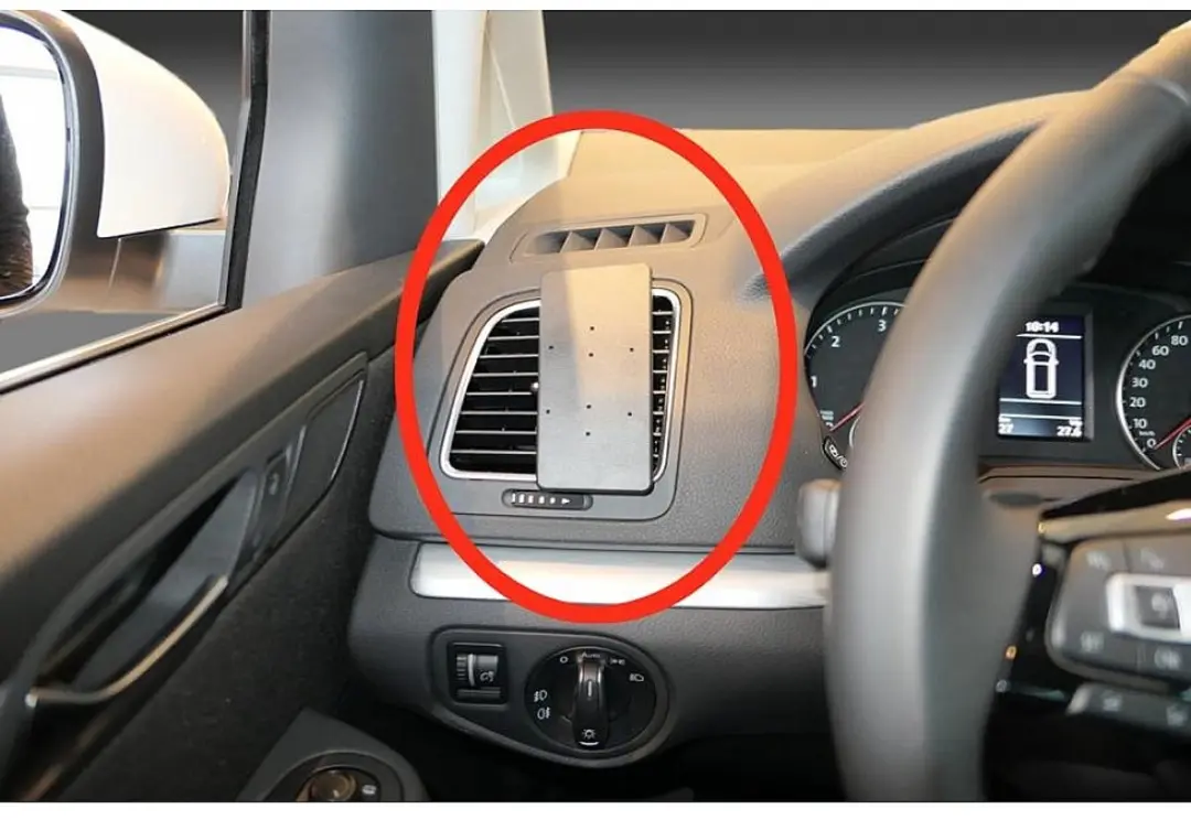 Brodit ProClip VW Sharan 2011-2022 Houder - Left Mount - Zwart