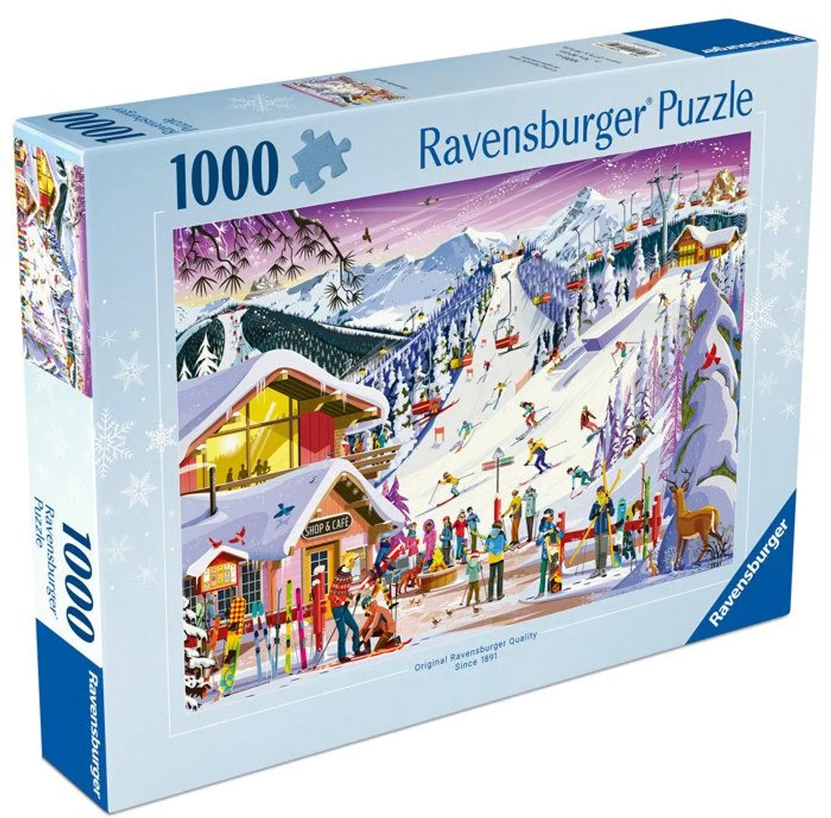 Ravensburger Puzzel 1000 Stuks - Volg het Ritme van de Nummers - afbeelding 2 van 3