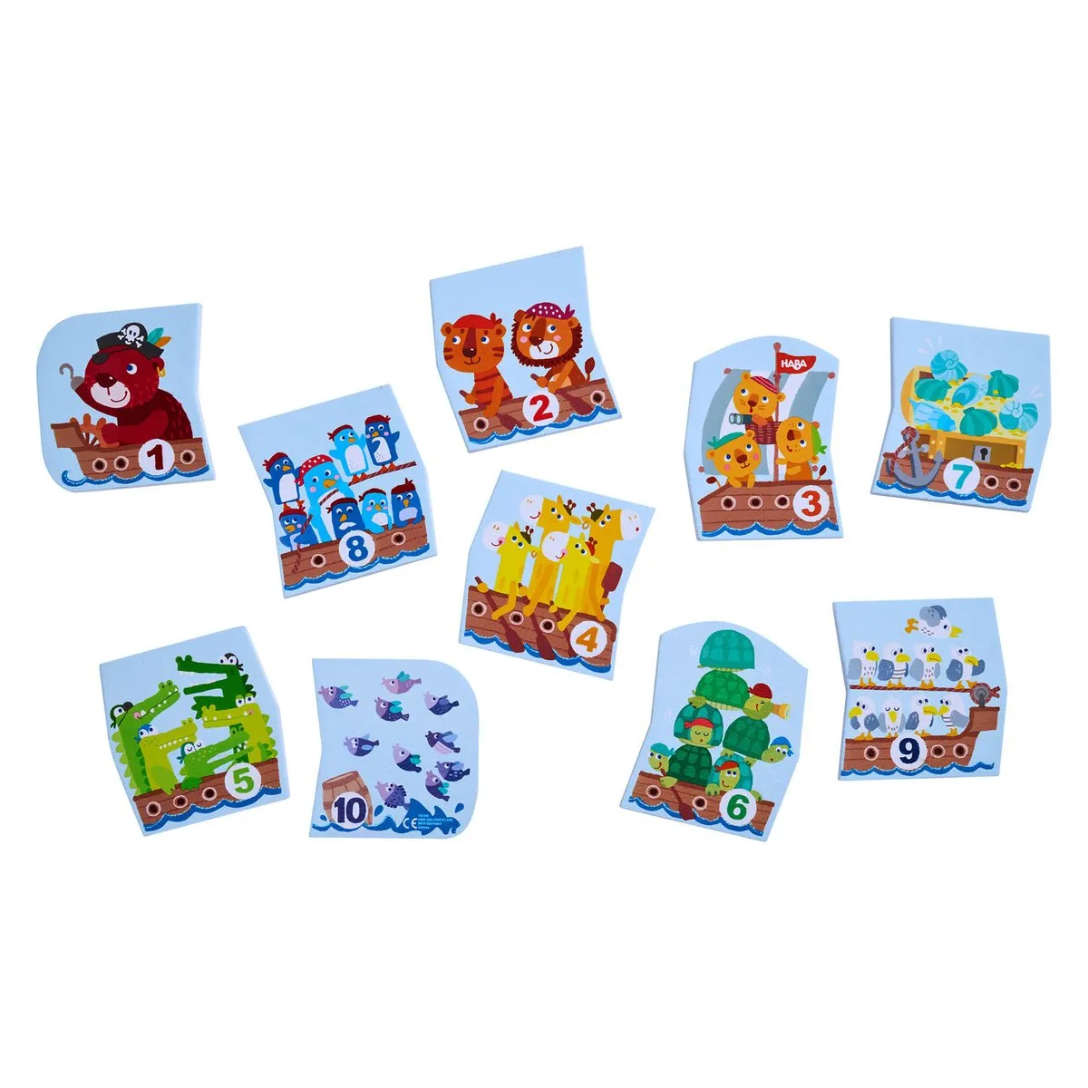 Haba Cijferpuzzel Badspeelgoed 401016 - Multi