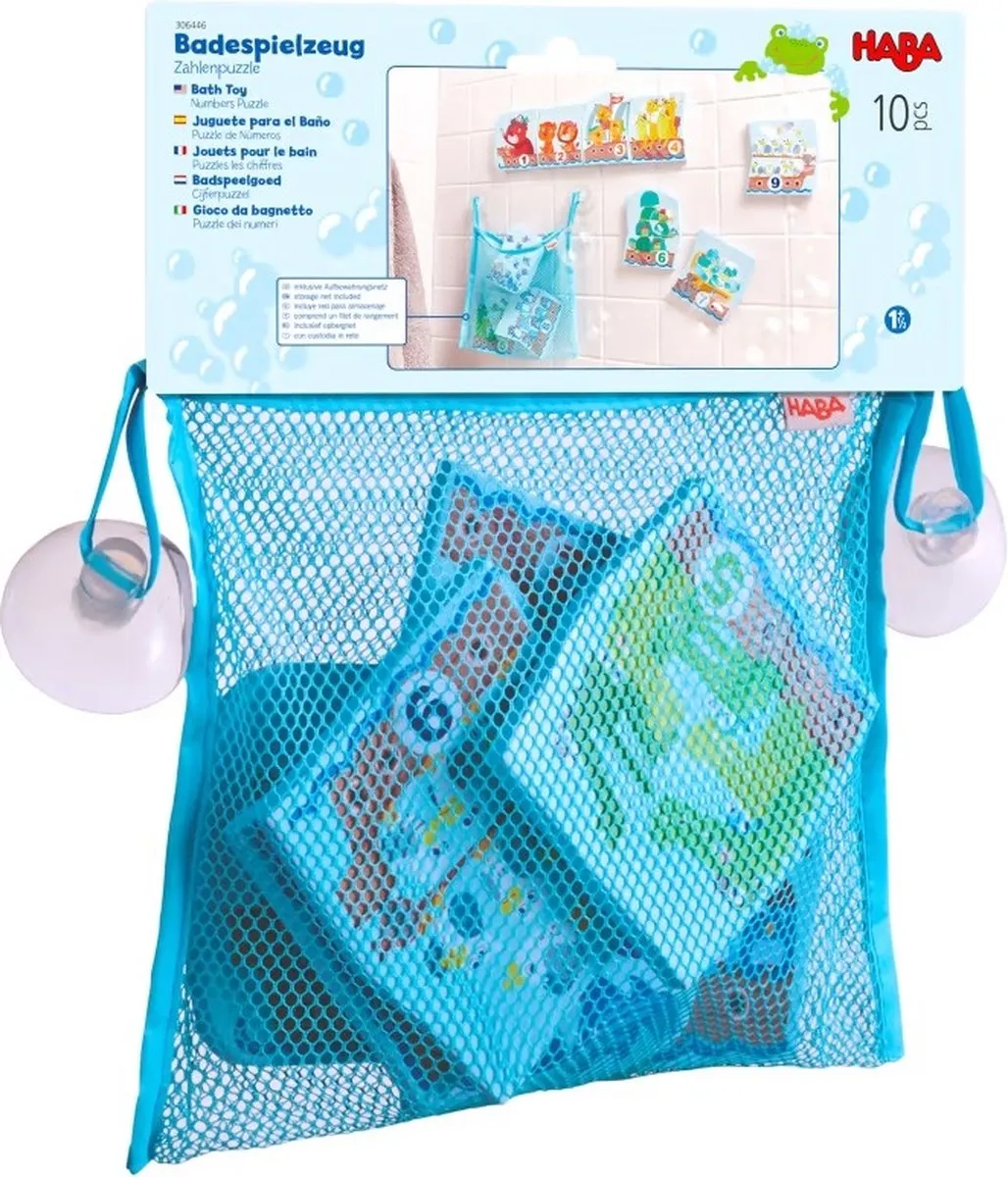 Haba Cijferpuzzel Badspeelgoed 401016 - Multi
