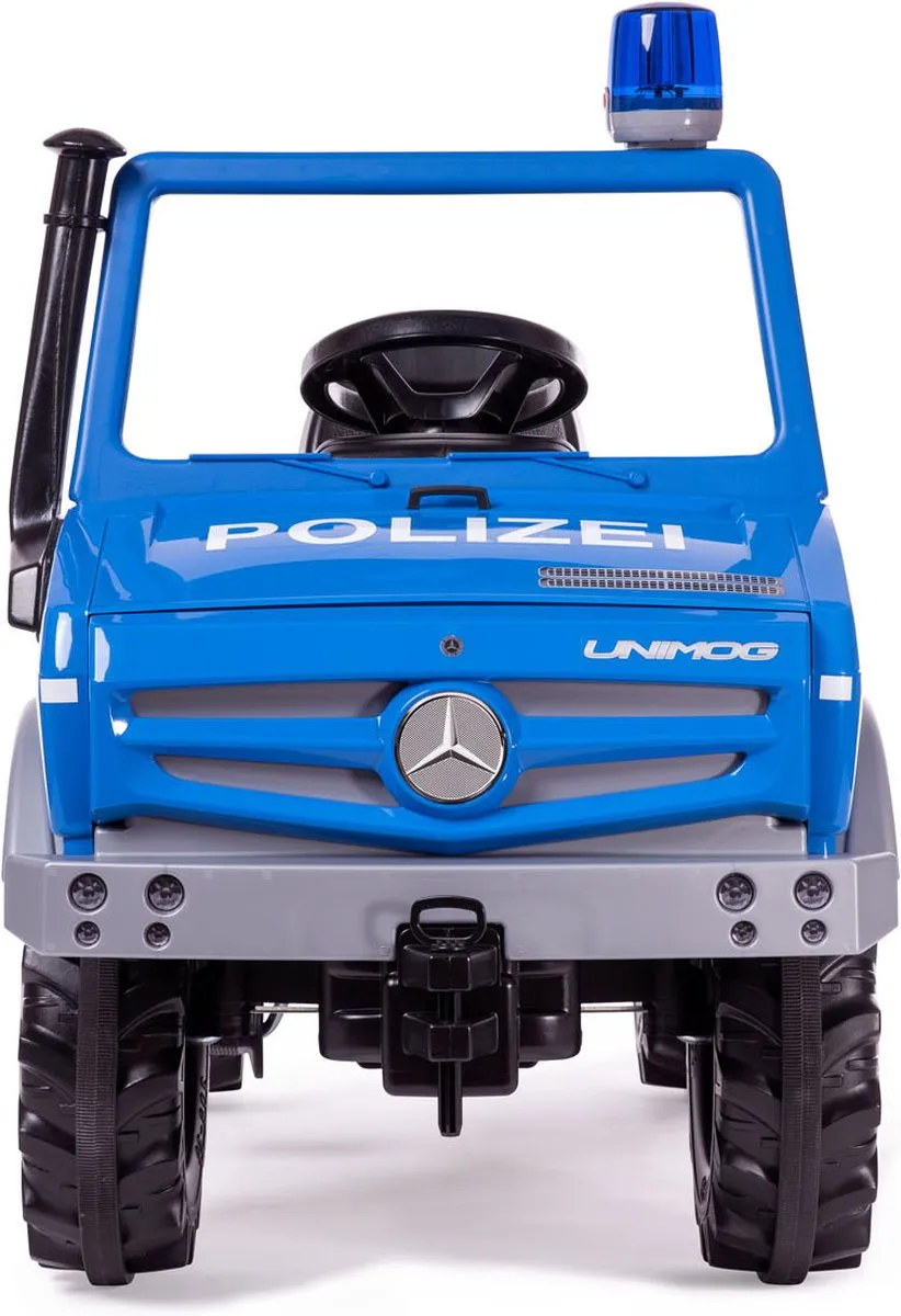 Rolly Toys Rollyunimog Police Junior - Blauw/Zwart - afbeelding 6 van 6